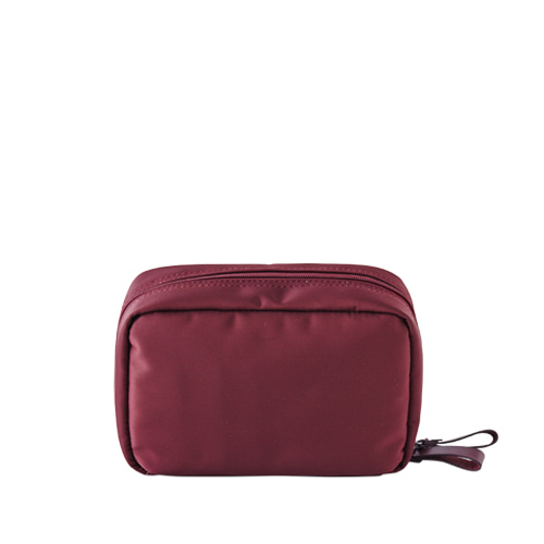 DAY MAKE-UP POUCH BURGUNDY