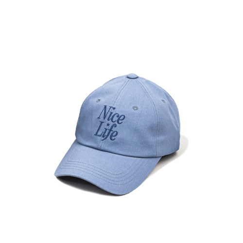 NICE LIFE BALL CAP VINTAGE BLUE