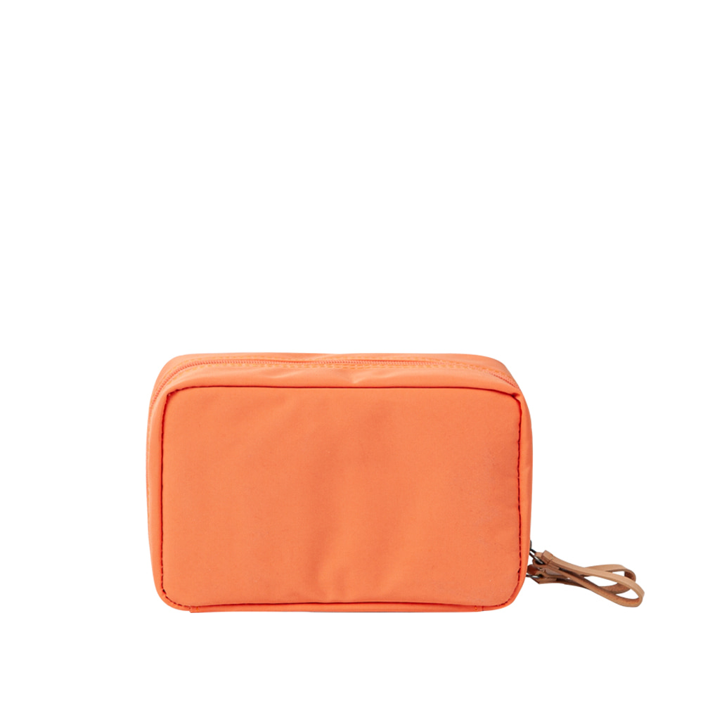 DAY MAKE-UP POUCH _ CHEERFUL CORAL ORANGE