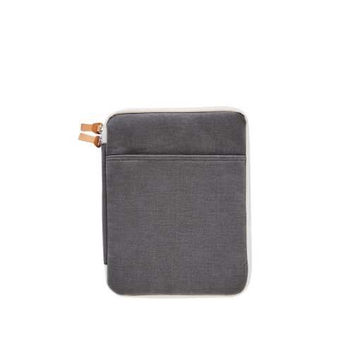 CANVAS IPAD POUCH (11) CHARCOAL