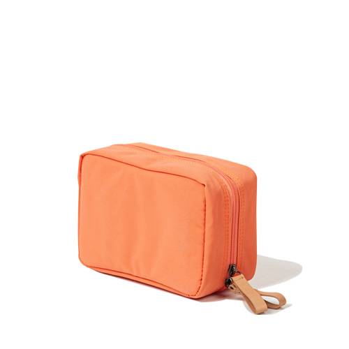 DAY MAKE-UP POUCH _ CHEERFUL CORAL ORANGE