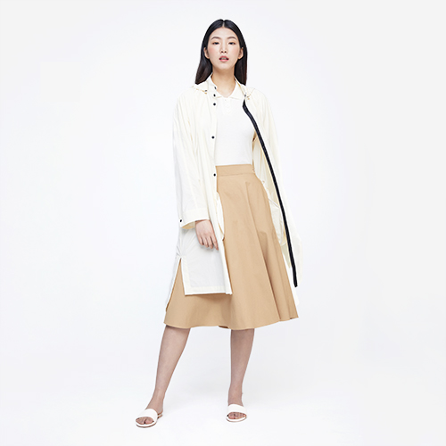 LIGHT PACKABLE OUTER (Ivory)