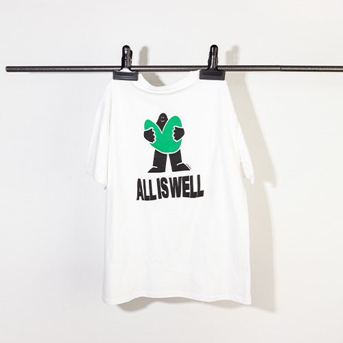 ALL IS WELL T-SHIRT WHITE